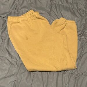 Champion Mustard Yellow Track Pants
